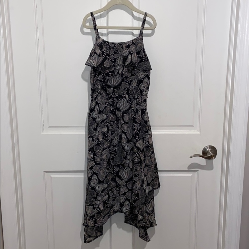 Girls S7-8 Children’s Place dress w/ butterfly’s
